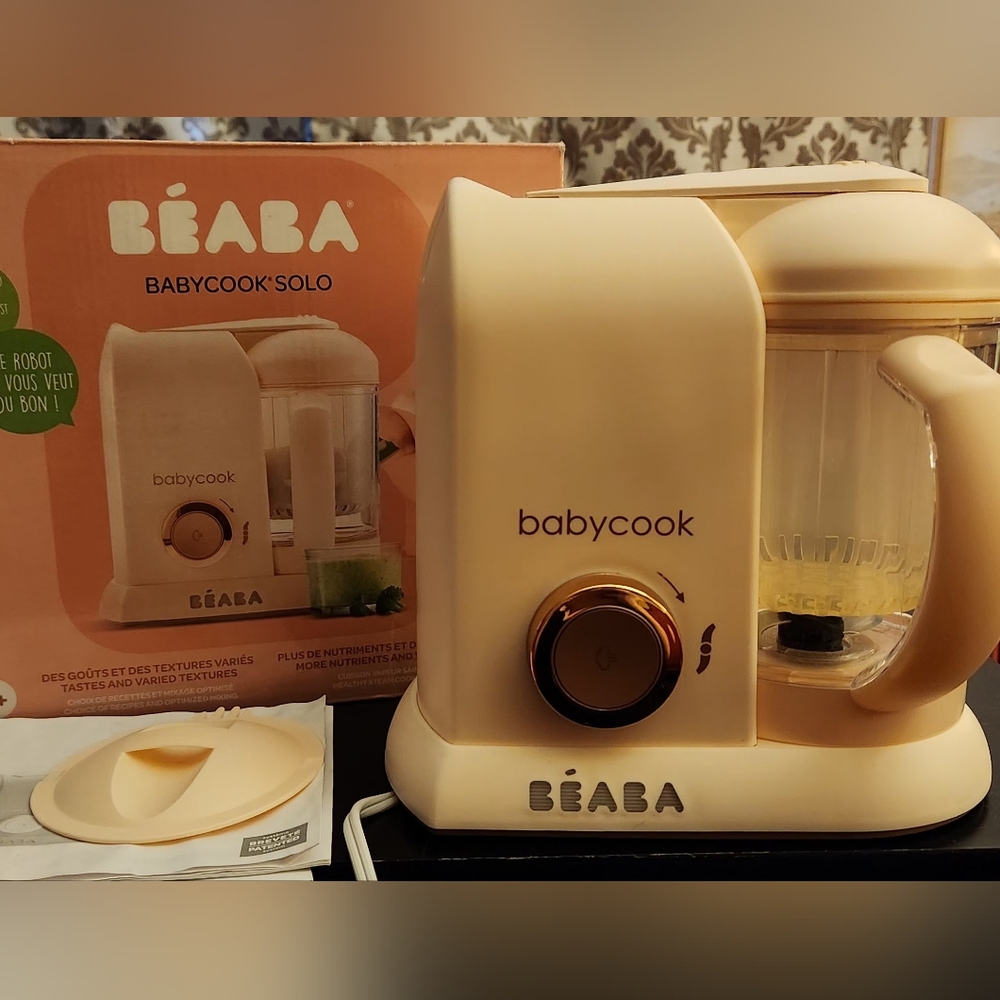 Rose gold BEABA babycook solo
